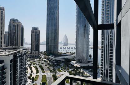 Apartment - 2 - 2 for rent in Creek Edge Tower 2 - Creek Edge - Dubai Creek Harbour (The Lagoons) - Dubai