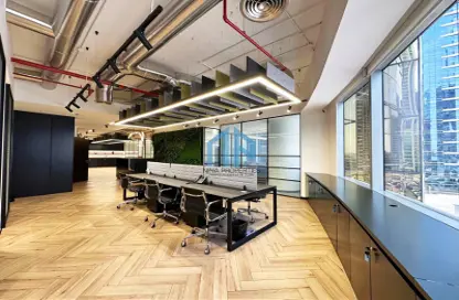 Office Space - Studio - 2 Bathrooms for rent in Gold Tower (Au Tower) - JLT Cluster I - Jumeirah Lake Towers - Dubai
