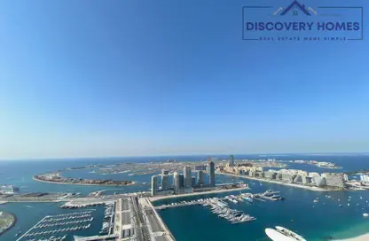 شقة - 2 غرف نوم - 2 حمامات للايجار في برج الأميرة - دبي مارينا - دبي