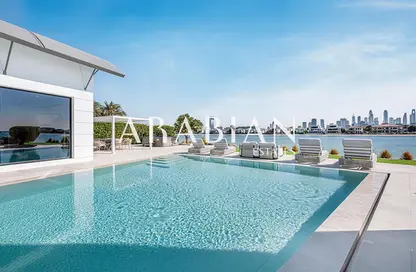 Villa - 7 Bedrooms - 7+ Bathrooms for rent in Signature Villas Frond K - Signature Villas - Palm Jumeirah - Dubai