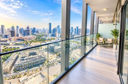 Apartment - 1 - 2 for rent in Bloom Towers B - Bloom Towers - District 10 - Jumeirah Village Circle - Dubai