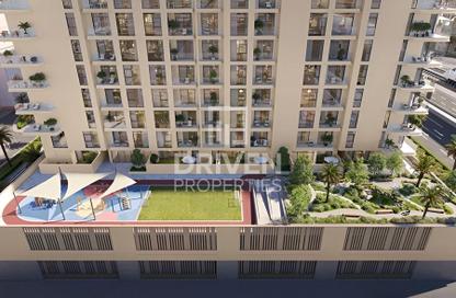 Apartment - 3 Bedrooms - 4 Bathrooms for sale in The Hub Residences by ZaZEN - Al Furjan - Dubai
