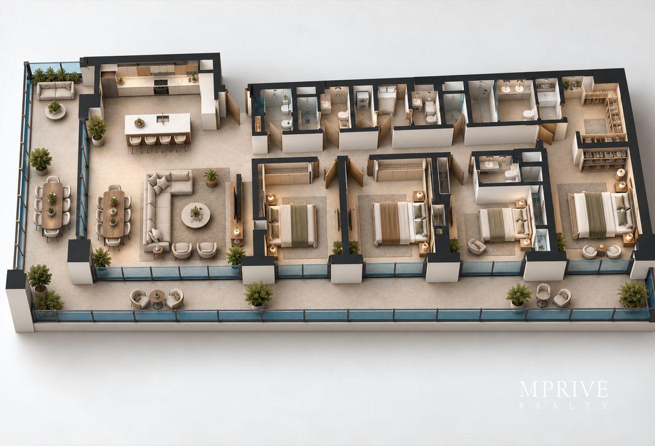 UNFURNISHED| Luxury 4BR + Maid | Park View photo 13