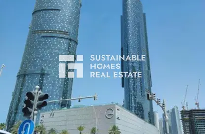 Apartment - 1 Bedroom - 2 Bathrooms for rent in Sun Tower - Shams Abu Dhabi - Al Reem Island - Abu Dhabi