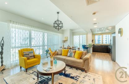 Apartment - 2 - 3 for rent in The Royal Oceanic - Dubai Marina - Dubai Apartment - 2 - 3 for rent in The Royal Oceanic - Dubai Marina - Dubai