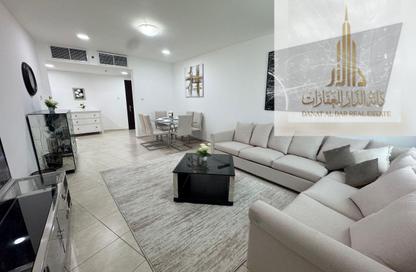 Apartment - 2 Bedrooms - 3 Bathrooms for rent in Ajman Corniche Residences - Ajman Corniche Road - Ajman
