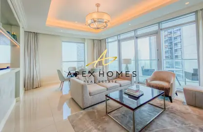 شقة - 2 غرف نوم - 3 حمامات للايجار في العنوان رزيدنس فاونتن فيوز 1 - العنوان رزيدنس فاونتن فيوز - وسط مدينة دبي - دبي