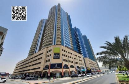 Apartment - Studio - 1 Bathroom for rent in Horizon Towers - Ajman Downtown - Ajman