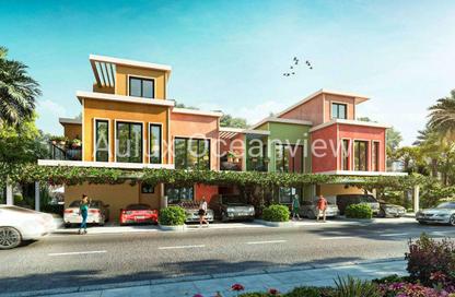 Townhouse - 4 - 5 for rent in Portofino - Damac Lagoons - Dubai