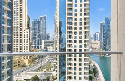 Apartment - 1 Bedroom - 2 Bathrooms for rent in Beauport Tower - Marina Promenade - Dubai Marina - Dubai