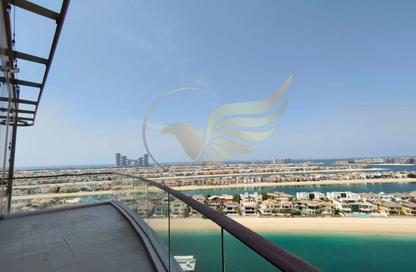 Apartment - 3 Bedrooms - 4 Bathrooms for rent in Diamond - Tiara Residences - Palm Jumeirah - Dubai