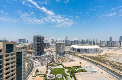 شقة - غرفة نوم - 1 حمام للايجار في الجسر - مدينة دبي الرياضية - دبي