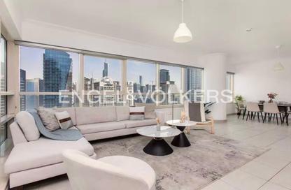 Apartment - 2 Bedrooms - 3 Bathrooms for rent in Marina Quays West - Marina Quays - Dubai Marina - Dubai