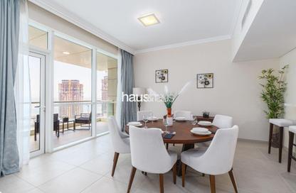 Apartment - 2 Bedrooms - 2 Bathrooms for rent in Al Bateen Residences - Jumeirah Beach Residence - Dubai