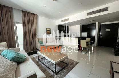 Apartment - 1 - 1 for rent in Damac Maison Cour Jardin - Business Bay - Dubai