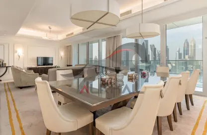 Apartment - 4 Bedrooms - 6 Bathrooms for rent in Kempinski BLVD - Downtown Dubai - Dubai