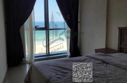 Apartment - 1 - 2 for rent in Ajman Corniche Residences - Ajman Corniche Road - Ajman