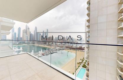 Apartment - 2 Bedrooms - 2 Bathrooms for rent in Beach Mansion - EMAAR Beachfront - Dubai Harbour - Dubai