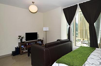 Apartment - Studio - 1 Bathroom for rent in Icon Tower 2 - JLT Cluster L - Jumeirah Lake Towers - Dubai