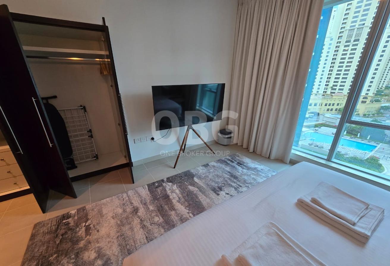 Furnished | Mid Floor | Marina View | Ready photo 7