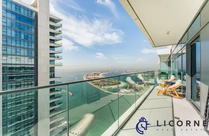 Apartment - 2 Bedrooms - 2 Bathrooms for rent in Beach Vista Tower 2 - Beach Vista - EMAAR Beachfront - Dubai Harbour - Dubai