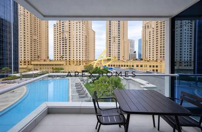 Apartment - 1 Bedroom - 2 Bathrooms for rent in Paloma Tower - Marina Promenade - Dubai Marina - Dubai