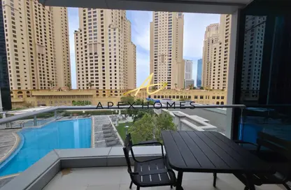 شقة - غرفة نوم - 2 حمامات للايجار في بالوما - مارينا بروموناد - دبي مارينا - دبي شقة - غرفة نوم - 2 حمامات للايجار في بالوما - مارينا بروموناد - دبي مارينا - دبي