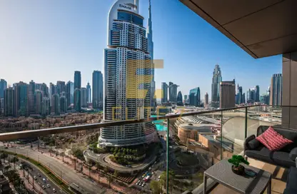 Apartment - 2 Bedrooms - 3 Bathrooms for rent in Boulevard Point - Downtown Dubai - Dubai