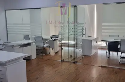 Office Space - Studio - 1 Bathroom for rent in The Binary Tower - Business Bay - Dubai