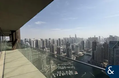 شقة - 3 غرف نوم - 4 حمامات للايجار في بوابة المارينا 1 - مارينا جيت - دبي مارينا - دبي