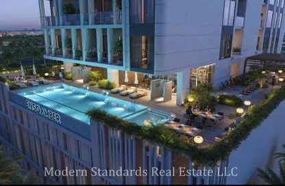 Apartment - Studio - 1 Bathroom for sale in Enso Amber - Jumeirah Garden City - Al Satwa - Dubai