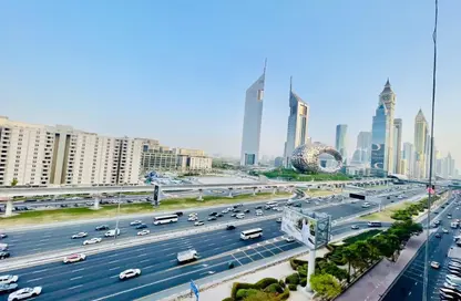 Office Space - 2 Bedrooms - 2 Bathrooms for rent in White Swan Building - Sheikh Zayed Road - Dubai