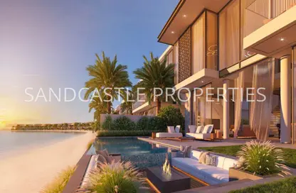 Villa - 5 Bedrooms - 7 Bathrooms for sale in Palm Jebel Ali - Frond B - Palm Jebel Ali - Dubai