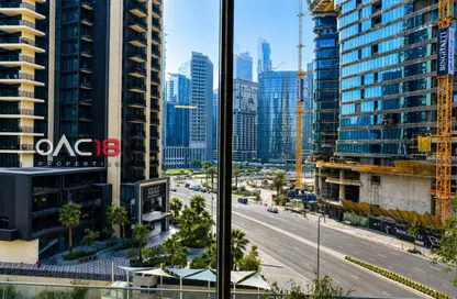 Office Space - Studio - 1 Bathroom for rent in The Binary Tower - Business Bay - Dubai