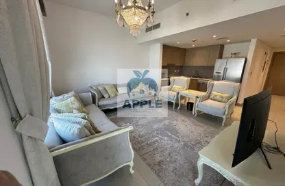 Apartment - 3 Bedrooms - 4 Bathrooms for rent in Indigo Beach Residence - Maryam Island - Al Khan - Sharjah