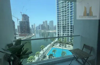 Apartment - 1 Bathroom for rent in Damac Maison Prive B - Damac Maison Prive - Business Bay - Dubai