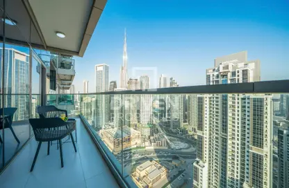 شقة - 2 غرف نوم - 2 حمامات للايجار في فندق ومساكن برج باراماونت - الخليج التجاري - دبي