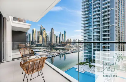 Apartment - 2 Bedrooms - 2 Bathrooms for rent in Beach Mansion - EMAAR Beachfront - Dubai Harbour - Dubai