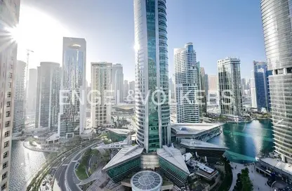 Apartment - 1 Bedroom - 2 Bathrooms for rent in Bonnington Tower - JLT Cluster J - Jumeirah Lake Towers - Dubai