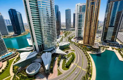 Apartment - 1 Bathroom for rent in Goldcrest Executive - JLT Cluster C - Jumeirah Lake Towers - Dubai