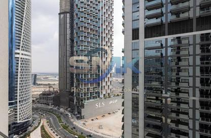 Apartment - 1 - 1 for rent in UPSIDE Living - Business Bay - Dubai