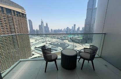 Apartment - 2 - 3 for rent in Kempinski Blvd (The address Blvd) - Downtown Dubai - Dubai
