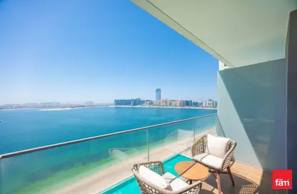 Apartment - 2 Bedrooms - 3 Bathrooms for rent in Beach Isle Tower 2 - Beach Isle - Emaar Beachfront - Dubai Harbour - Dubai