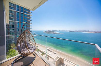 شقة - 2 غرف نوم - 3 حمامات للايجار في برج Beach Isle 2 - بيتش آيل - إعمار بيتشفرونت - دبي هاربور - دبي