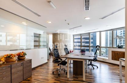 Office Space - Studio - 1 Bathroom for rent in Fortune Executive - JLT Cluster T - Jumeirah Lake Towers - Dubai