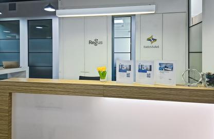Office Space - Studio - 1 for rent in Corniche Tower - Ajman Corniche Road - Ajman