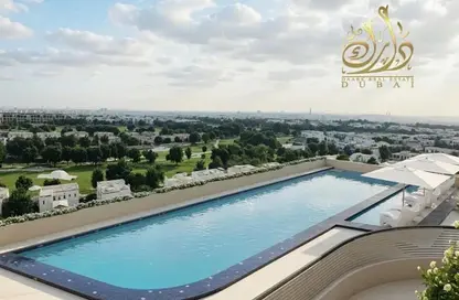 Apartment - 2 Bedrooms - 3 Bathrooms for sale in Golf Terrace Residences By ASAK - Dubai Production City (IMPZ) - Dubai
