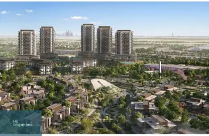 Apartment - 1 Bedroom - 2 Bathrooms for sale in Azul Tower - Rise by Athlon 1 - Athlon by Aldar - Dubai Land - Dubai