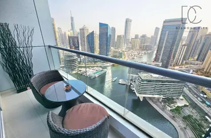 Apartment - 1 Bedroom - 2 Bathrooms for rent in Bay Central West - Bay Central - Dubai Marina - Dubai