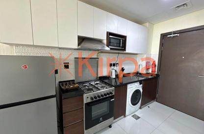 Apartment - Studio - 1 for rent in Wavez Residence - Liwan - Dubai